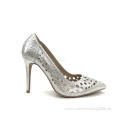 Women High Heels Studded Rhinestone Party Wedding Shoes